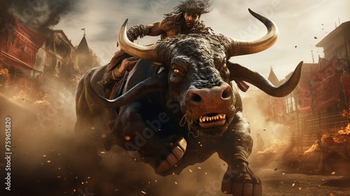 Ride the bull like a pro and show off your skills to the virtual crowd.