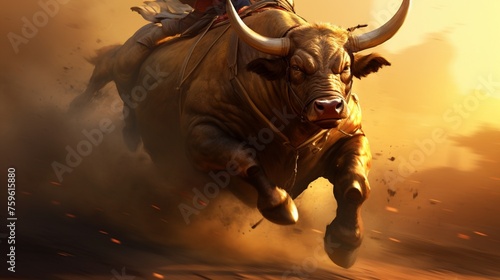 Ride the bull with confidence and skill as you strive for victory.