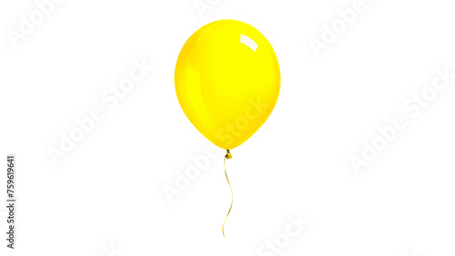 yellow balloon