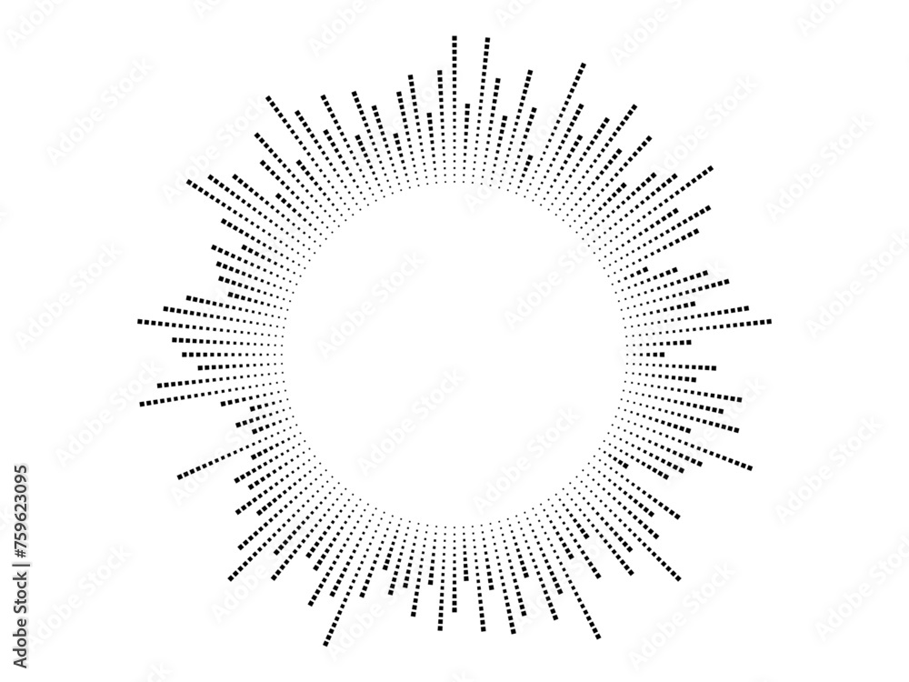 Equalizer music symbol sound wave circle. Vector icon design. Equalizer music symbol sound wave circle. Vector icon design.