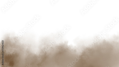 smoke on white background 