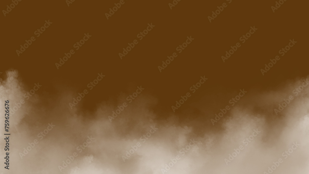 Fototapeta premium smoke on brown background