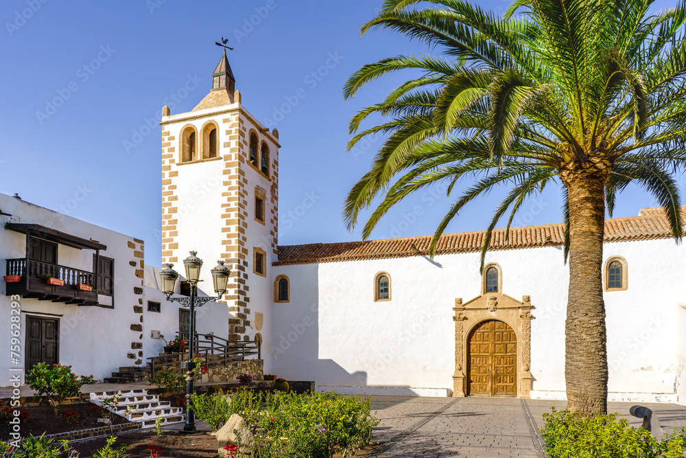 Kathedrale Santa María de Betancuria in Betancuria auf der Insel Fuerteventua, Kanarische Inseln