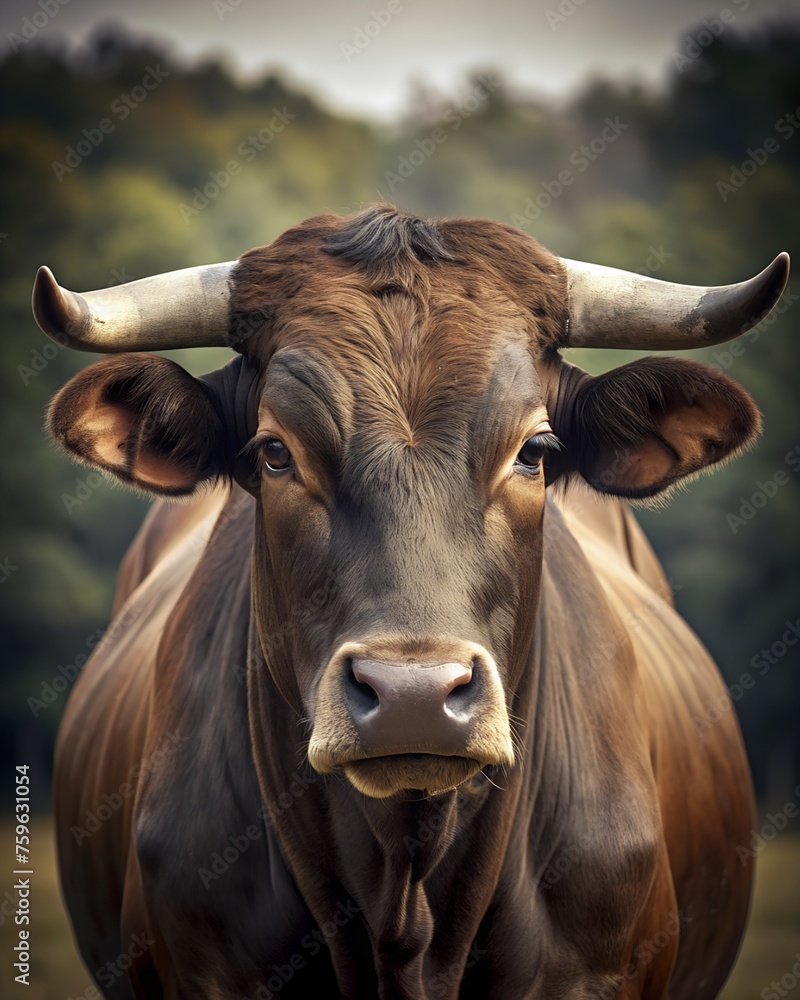 Naklejka premium bull