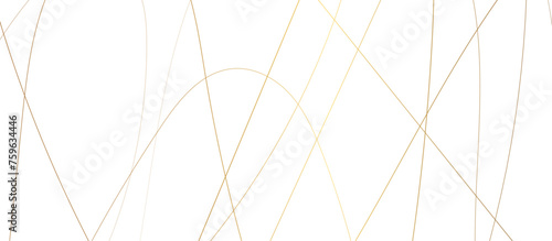 golden chaotic lines abstract geometric pattern. vector textrue 3d illustration. geometric design created using light gold digital net web line tecnology. white color in backdrop.