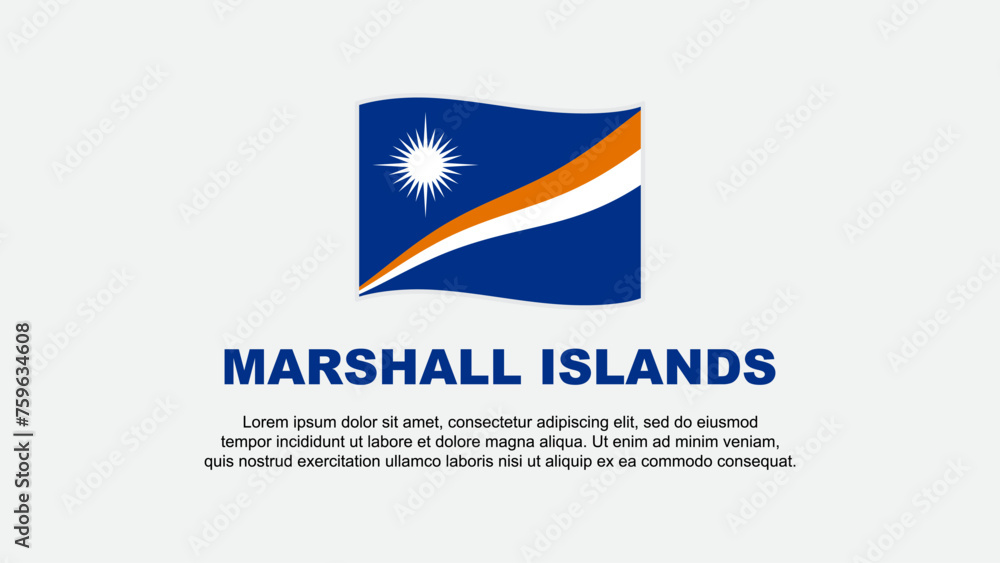 Marshall Islands Flag Abstract Background Design Template. Marshall Islands Independence Day Banner Social Media Vector Illustration. Marshall Islands Background Marshall Islands Flag Abstract Background Design Template. Marshall Islands Independence Day Banner Social Media Vector Illustration. Marshall Islands Background