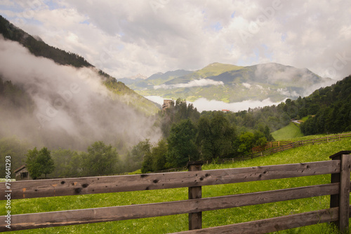 Alpine view - Kaunertal valley, Austria photo