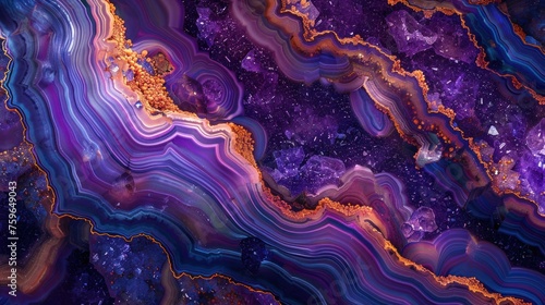 Wallpaper featuring the vibrant hues of fluorescent Dugway geode