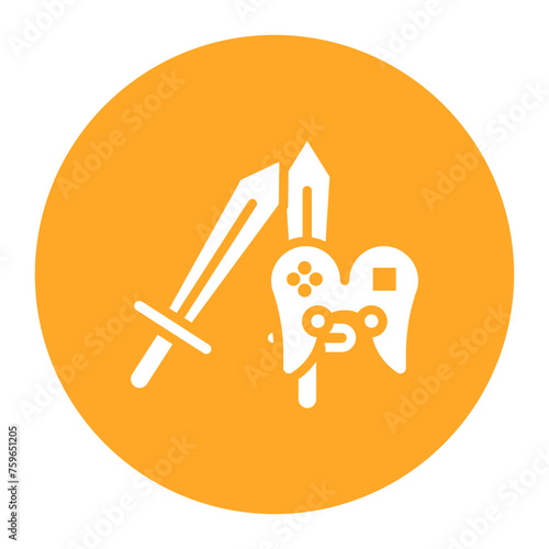 Adventure Game icon vector image. Can be used for Game Design.