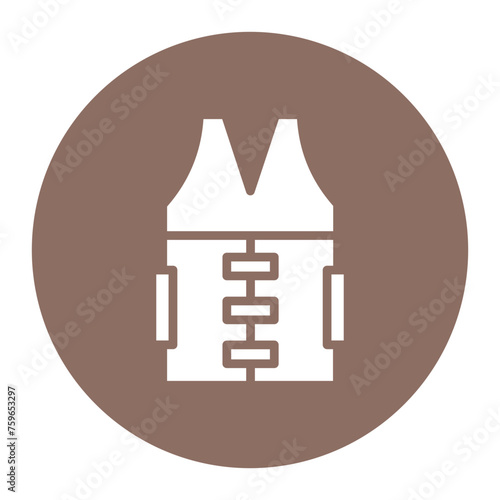 Body Armor icon vector image. Can be used for Battle Royale.