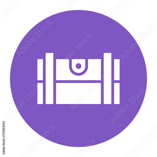 Loot Crate icon vector image. Can be used for Battle Royale.