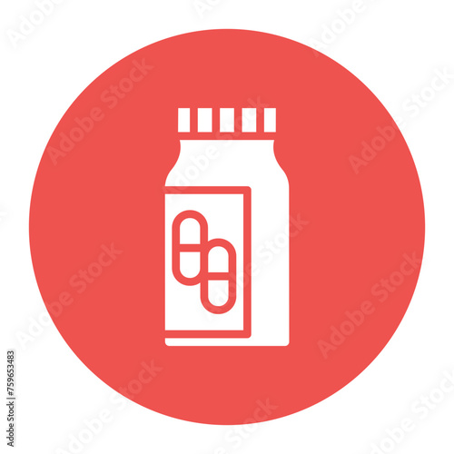 Painkiller icon vector image. Can be used for Battle Royale.