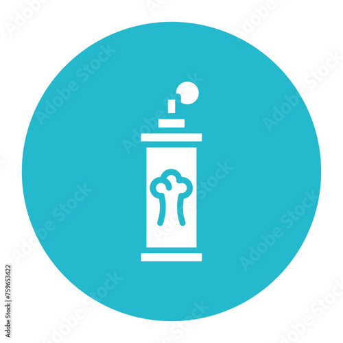 Smoke Grenade icon vector image. Can be used for Battle Royale.
