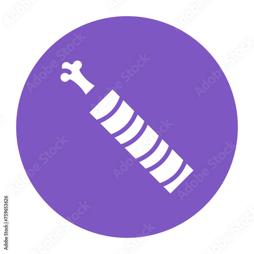 Suppressor icon vector image. Can be used for Battle Royale.