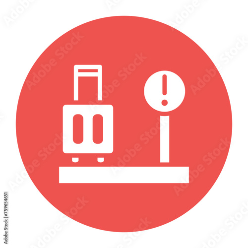 Etd icon vector image. Can be used for Airline.