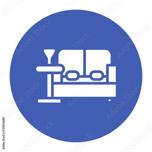 First Lounge icon vector image. Can be used for Airline.