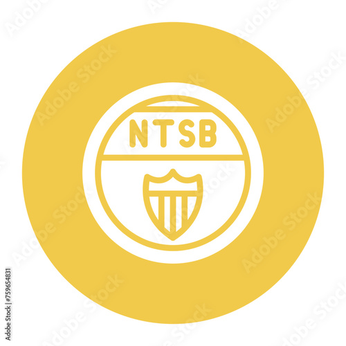 Ntsb icon vector image. Can be used for Airline.
