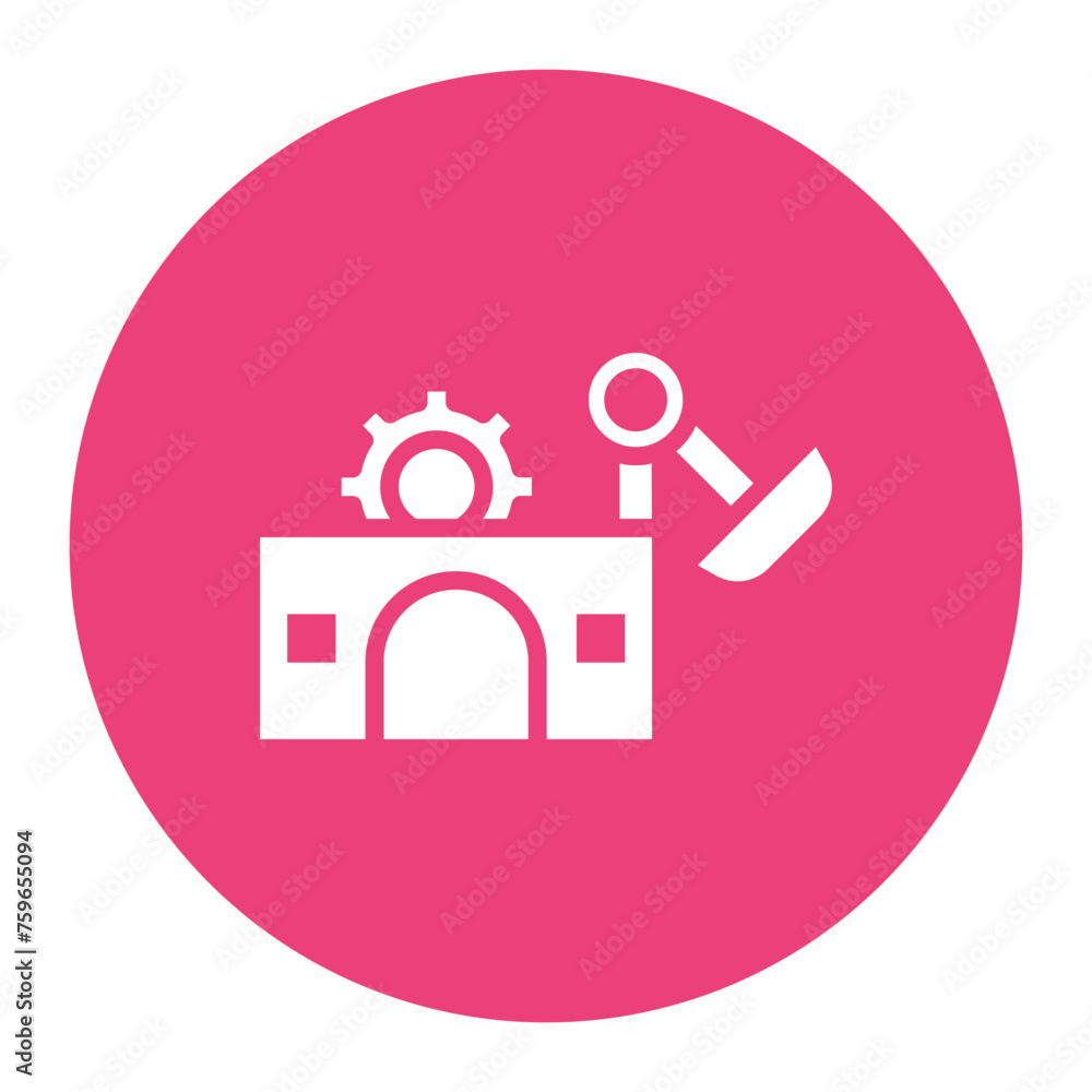 Manufacturing Industry icon vector image. Can be used for Industry. Manufacturing Industry icon vector image. Can be used for Industry.