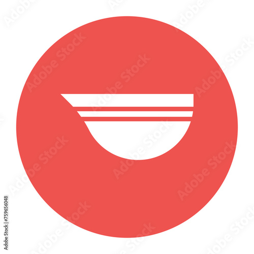 Evaporating Dish icon vector image. Can be used for Science.