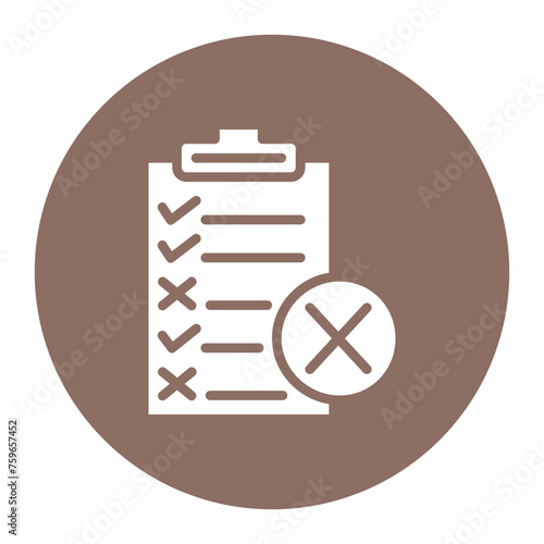 Non-Conformance icon vector image. Can be used for Quality Assurance.