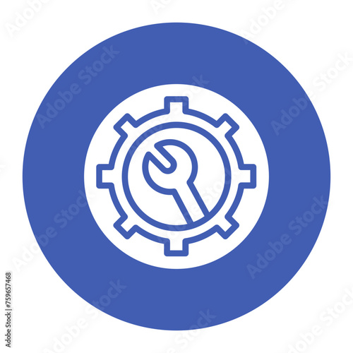 System Testing icon vector image. Can be used for Quality Assurance.