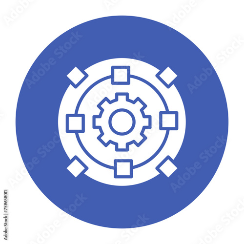 Synthesis icon vector image. Can be used for Journalism.