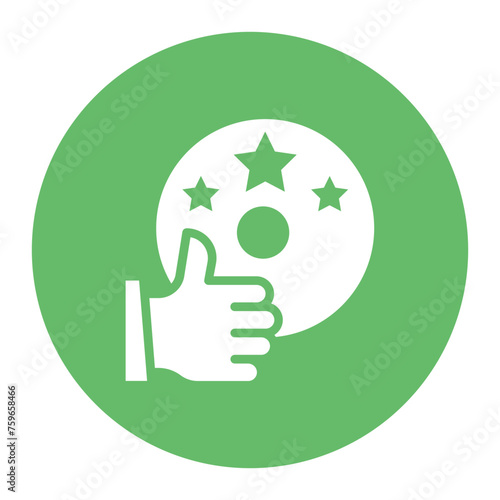 Excellence icon vector image. Can be used for Leadership.