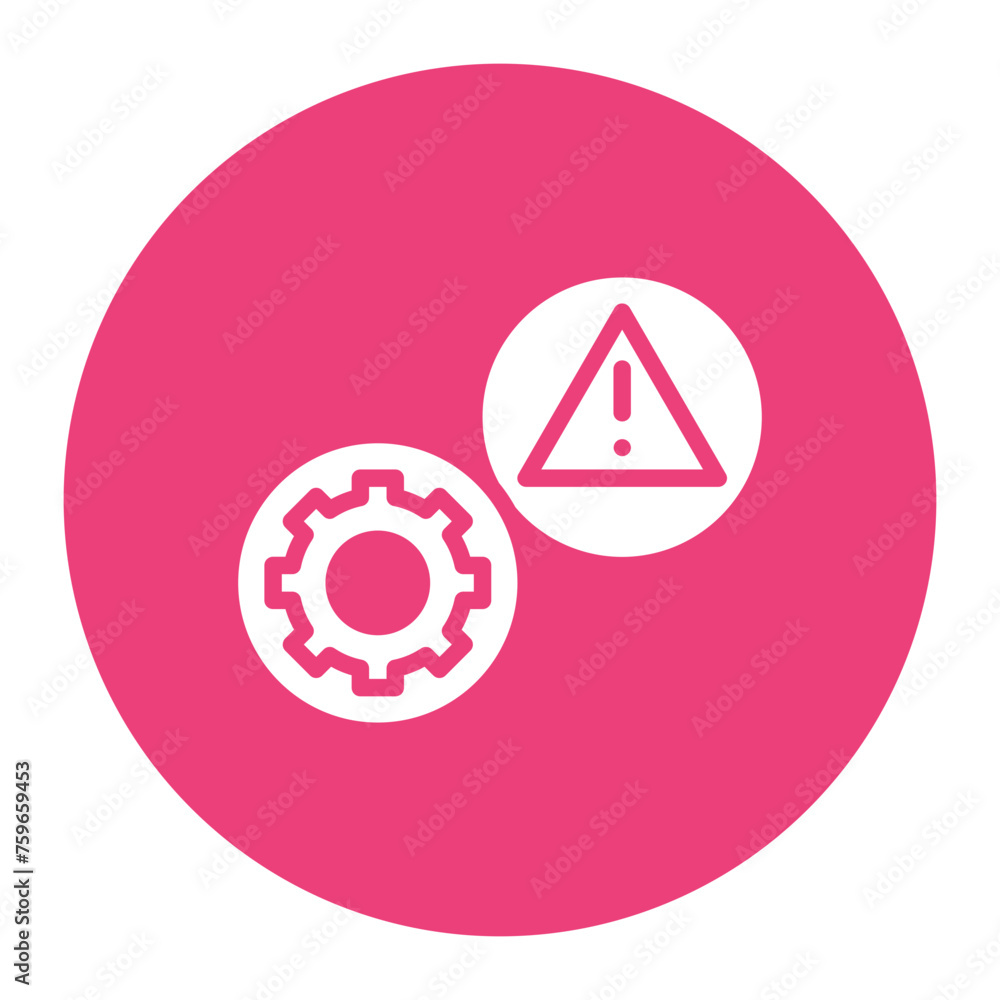 Risk Control icon vector image. Can be used for Risk Management. Risk Control icon vector image. Can be used for Risk Management.