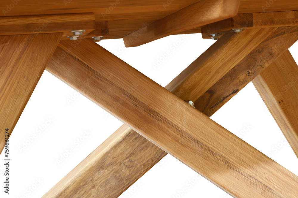 Wooden table elements close view png, isolated object Wooden table elements close view png, isolated object