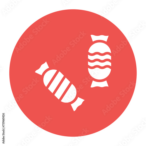 Colorful Sweets icon vector image. Can be used for Festa Junina.