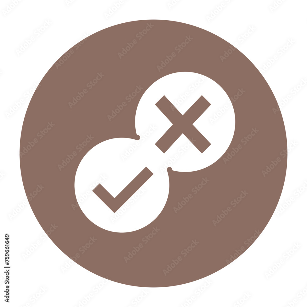 Obraz premium Deceitful Emblem icon vector image. Can be used for Corruption.