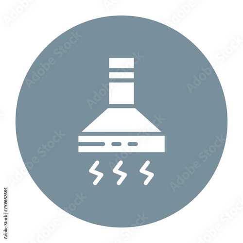 Fume Hood icon vector image. Can be used for Lab.