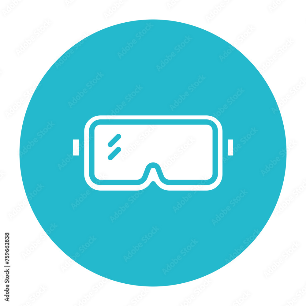 Safety Goggles icon vector image. Can be used for Lab. Safety Goggles icon vector image. Can be used for Lab.