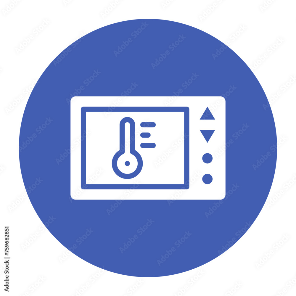 Thermostat icon vector image. Can be used for Lab. Thermostat icon vector image. Can be used for Lab.