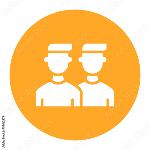 Squad icon vector image. Can be used for Friendship.