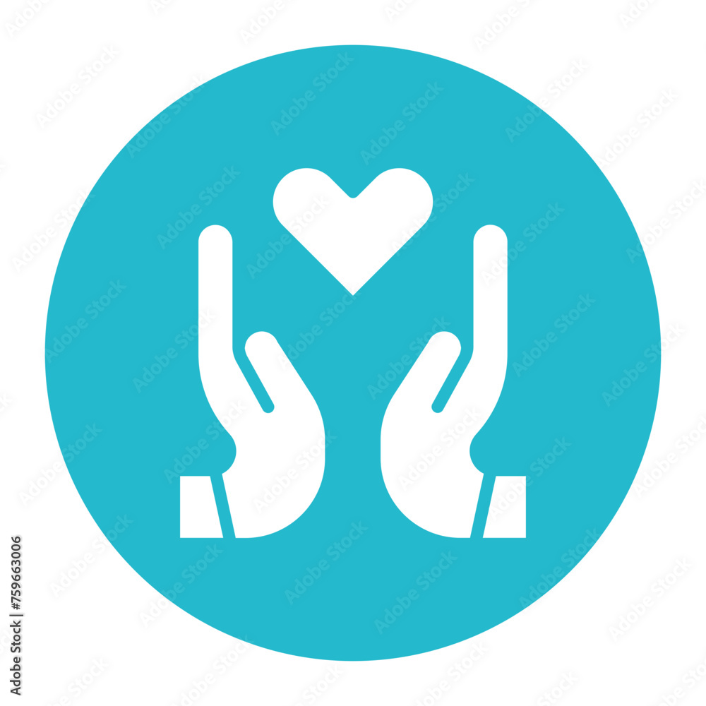Compassion icon vector image. Can be used for Friendship. Compassion icon vector image. Can be used for Friendship.