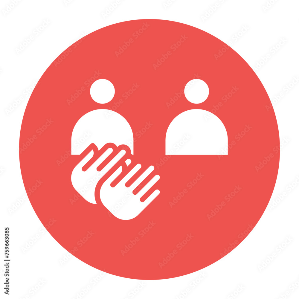 Encouragement icon vector image. Can be used for Friendship. Encouragement icon vector image. Can be used for Friendship.