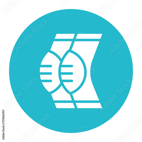 Kneepad icon vector image. Can be used for Rugby.