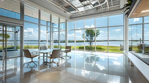 Coastal View Corporate Space A Serene and Productive Work Environment