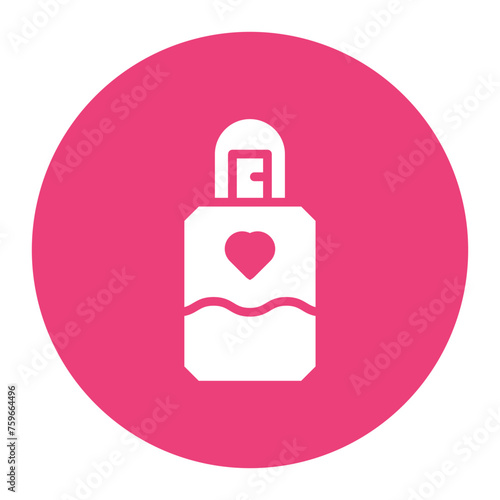 Favric Fragrance icon vector image. Can be used for Fabric Features.