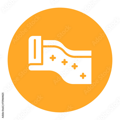 Silk icon vector image. Can be used for Fabric Features.