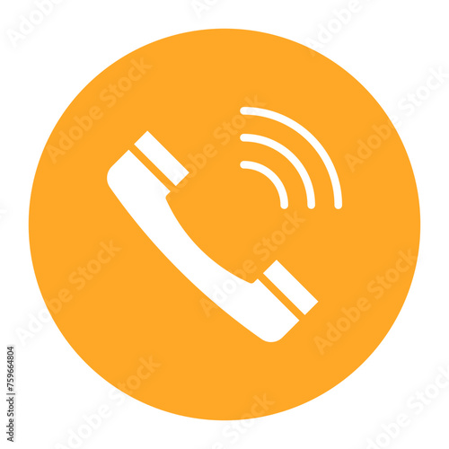 Phone icon vector image. Can be used for Supermarket.