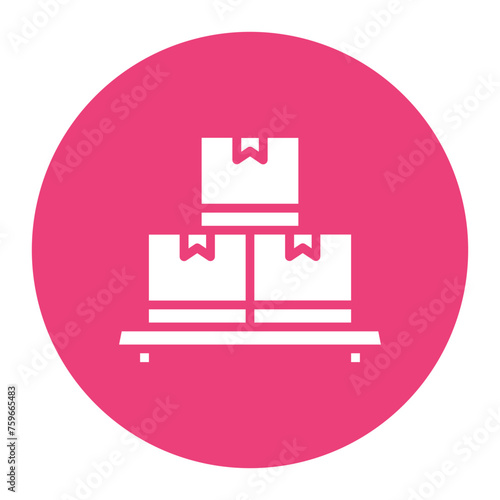 Cargo icon vector image. Can be used for Manufacturing.