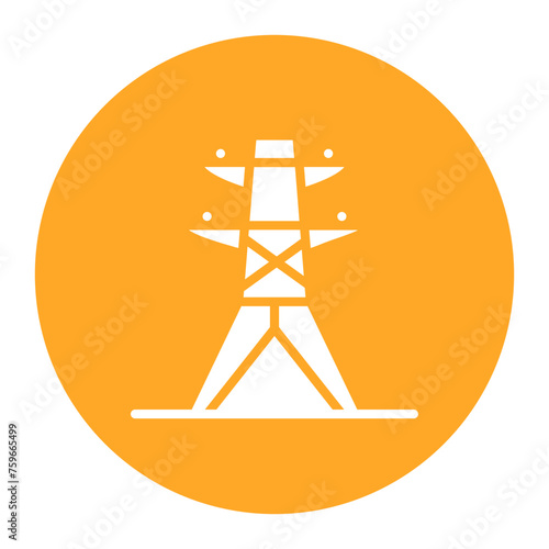 Electricity icon vector image. Can be used for Manufacturing.