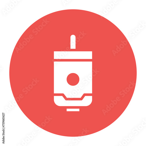 Stepper Motor icon vector image. Can be used for Manufacturing.