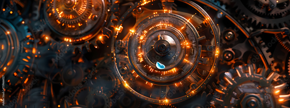 The Forge of Chronos: Time's Molten Core The Forge of Chronos: Time's Molten Core