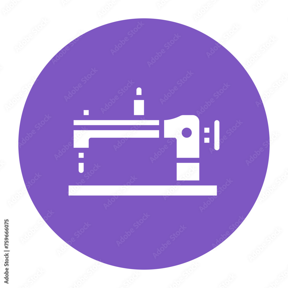 Sewing Machine icon vector image. Can be used for Shoemaker. Sewing Machine icon vector image. Can be used for Shoemaker.
