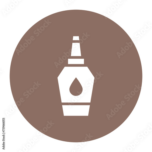 Polish Tube icon vector image. Can be used for Shoemaker.