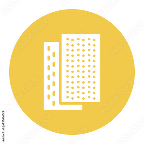 Sand Paper icon vector image. Can be used for Shoemaker.
