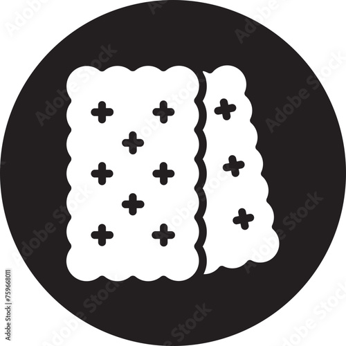 biscuit glyph icon